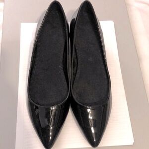 AKIRA Black Patent Loafers